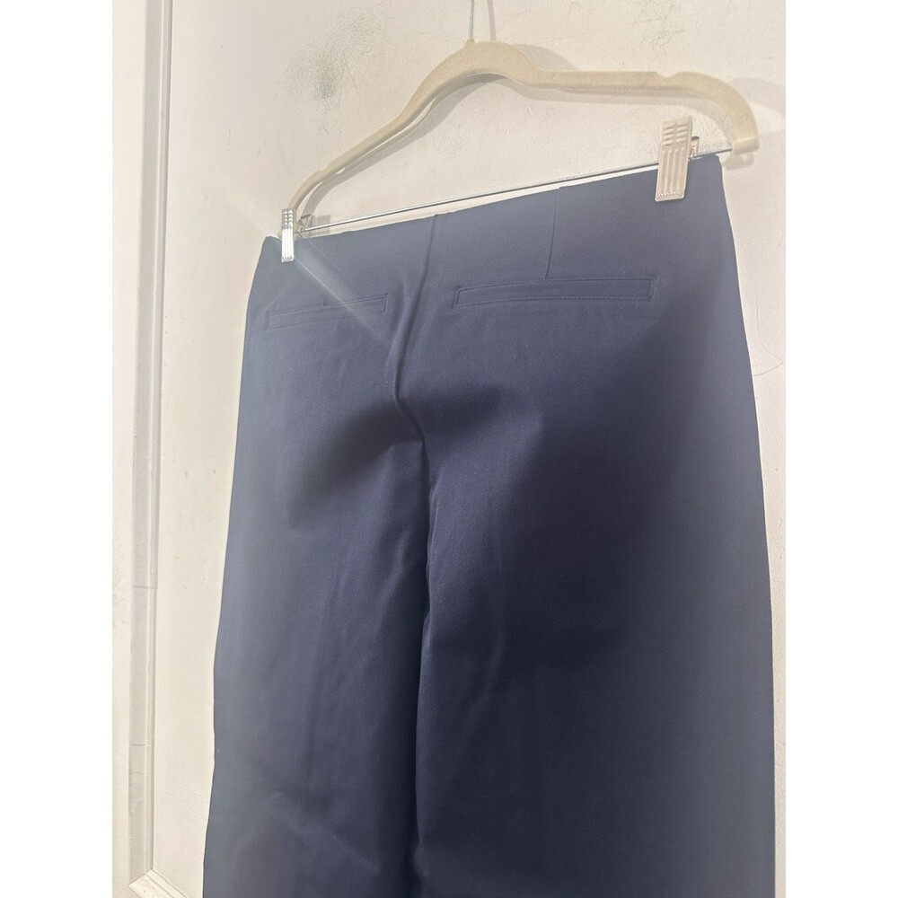 Old Navy High WaistSuper Wide-Leg Pixie Pant Navy Size Large Tall Pleated Leg - Picture 13 of 13